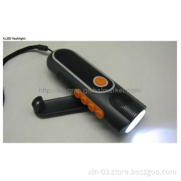 Hand crank dynamo flashlight torch light  radio--Eagle